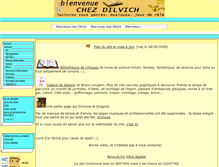 Tablet Screenshot of chez-dilvich.com